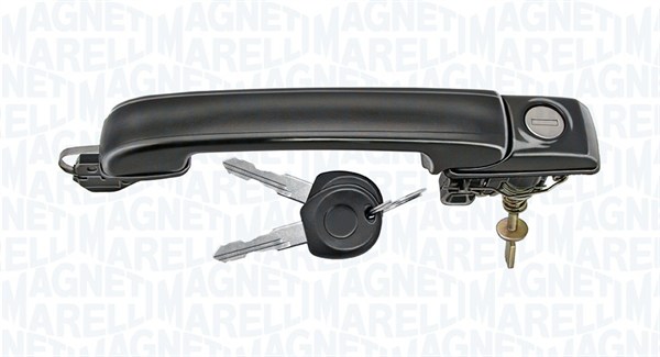 Utvendig dørhåndtak - 350105025200 MAGNETI MARELLI - 1H0837207, 1H0837207B, 1H0837207C