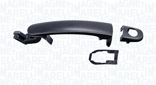 Utvendig dørhåndtak - 350105025400 MAGNETI MARELLI - 3B0837205GGRU+3B483987, 3B0837207G, 3B0837207GGRU+3B083787