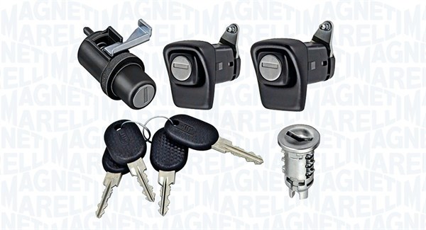 350105028300, Lukkesylinder sett, Sada zamykacích válců, MAGNETI MARELLI, 7696108, 7796720, 394986, 85/104, AL85104, LT85104