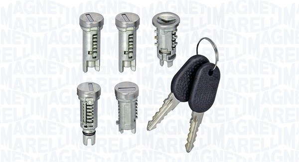 Lukkesylinder sett - 350105028400 MAGNETI MARELLI - 7669077, 394992, 85/200