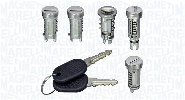 350105028500, Lukkesylinder sett, Sada zamykacích válců, MAGNETI MARELLI, 7643503, 7696107, 394993, 85/201, AL85201, LT85201