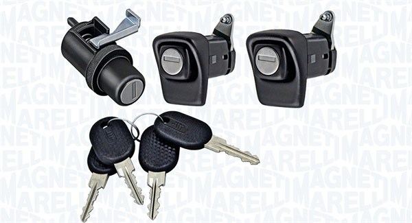 350105028700, Lukkesylinder sett, Sada zamykacích válců, MAGNETI MARELLI, 46559581, 46559582, 71718467, 71718468, 7652404, 7654496, 7796610, 77966140, 394998, 43.0901, 85/95, AL8595, 43.0902, LT8595