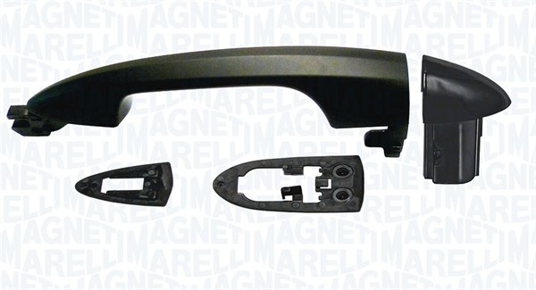 Utvendig dørhåndtak - 350105035300 MAGNETI MARELLI - 735591647, 80/668, AL80668