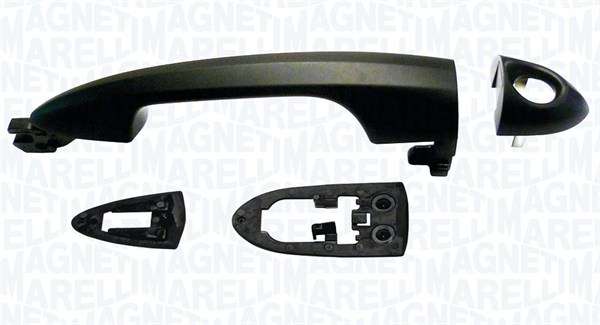 Utvendig dørhåndtak - 350105035400 MAGNETI MARELLI - 735591648, 80/669, AL80669