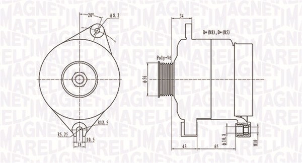 063731086010, Dynamo, Generátor, MAGNETI MARELLI, 5705000000, 5705L0, 9611366880, 9619333080, A002T37691, 5705HT, 9607641280, A002T37691A, 5705M8, A002TA0291, 5705M9, 9611369580, A002TA0291B, 57100000000, 9612257180, A002TA0291C, 9611365980, 9631318580, A002TA0291D, 9655249280, A002TA0291F, A2T37691, A2T37691A, A2TA0291, A2TA0291B, A2TA0291C, A2TA0291D, A2TA0291F, 0986039931, 11203094