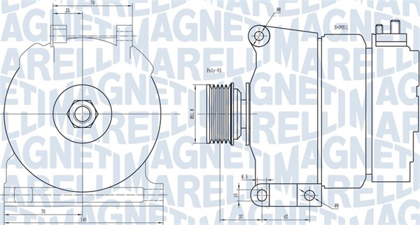 063731342010, Dynamo, Generátor, MAGNETI MARELLI, 101543802, 111543502, 111545602, 121544502, A0101543802, A0111543502, A0111545602, A0121544502, A012154450280, 0986041800, 210233, 225129902, 2541922, 28-3867, 301342RI, 4626, 555529090, 8EL737538-001, 9090072, 933779, CA1342IR, CAL15121, DRA3779, LEA0674, 124325023, 2542291, 301342RIV, LEA0675, 2542412, 986041800