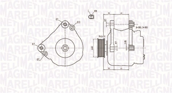 063731402010, Dynamo, Generátor, MAGNETI MARELLI, 074903025K, 1516463R, 9517219, 0124325250, 12041230EU, 124325250, 2010264.0, 20130223, 210256, 211301902, 28-2964, 301402RI, 305510090010, 437513, 8EL737607-001, 9041230, 941230, AEC1402, CA1402IR, CAL10264, DRB1230, IA1128, LRA01710, 0986041230, 1986A00780, 2010264.1, 305510090018, 439529, CAL10264AS, LRA1710