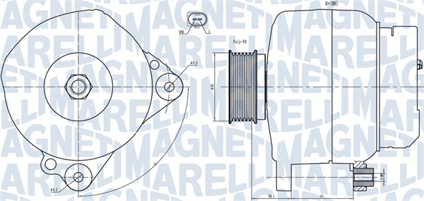 063731445010, Dynamo, Generátor, MAGNETI MARELLI, 074903025J, 8111119, 074903025Q, 8111122, 9442130, 9459093, 0124515209, 124515209, 2010263.0, 20130246, 210605, 2113011202, 28-3630, 301445RI, 437661, 8EL737643-001, 9041890, 941890, CA1445IR, CAL10263, DRB1890, LRA01812, 0986041890, 2010263.1, 28-3842, 301445RID, 440821, CAL10263AS, LRA01948, 124515013