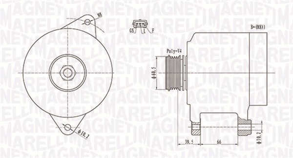 063731522010, Dynamo, Generátor, MAGNETI MARELLI, 37300-38310, 3730038400, 8602002, A003TA5491, 8603390, A003TA5492, A003TA7791, A003TA7791K1, A003TB0291, A003TB4191, A3TA5491, A3TA5492, A3TA7791, A3TA7791K1, A3TB0291, A3TB4191, M00D343416, M00D358421, M00D358607, M00D360635, M00D374904, MD343416, MD358421, MD358607, MD360635, MD374904, X00D358597, XD358597, 0986049940, 20130174