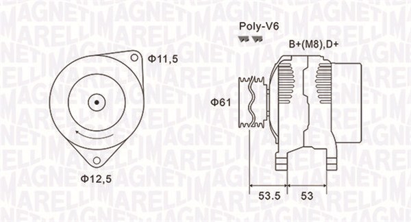 063731698010, Dynamo, Generátor, MAGNETI MARELLI, 46748353, 60815944, 46809068, 60816954, 71721512, 71773262, 71724854, 0986049400, 1012101870, 2030104.0, 210236, 2181681202, 284601, 301698RI, 440655, 8EL738059-001, 9090202, 934075, CA1698IR, CAL30104, F042A07032, LEA0805, 101210-1870, 2030104.1, 28-4601, 301698RID, 443088, 986049400, CAL30104AS, LRA02151