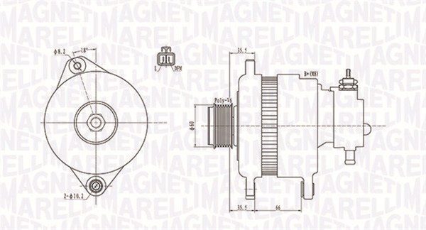 063731900010, Dynamo, Generátor, MAGNETI MARELLI, 6204198, 8973638320, LR1110-502, 8973638321, 93189496, LR1110-502B, 8973638322, 95520888, LR1110-502C, 8973638323, 97363382, LR1110-502F, 8973638330, 97363832, 897363-8330, 97363833, 98056439, 98056440, R1530090, 135603100, 2281601102, 28-5750, 401900RI, 8EL738211-841, 9048301, 930434, 986048303, AL02787, CAL20208, LRA03127