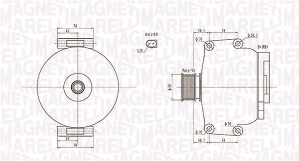 063731908010, Dynamo, Generátor, MAGNETI MARELLI, 2721540002, A2721540002, A272154000280, 12047150EU, 124525054, 2010515.0, 28-4961, 301908RI, 440453, 5251271502, 555557150, 8EL738211-761, 9047150, 947150, CAL10515, LRA02845, 124525055, 301908RIB, 443276, CAL10515AS, 1986A00872, CA1908IR, 986047150, 986047157