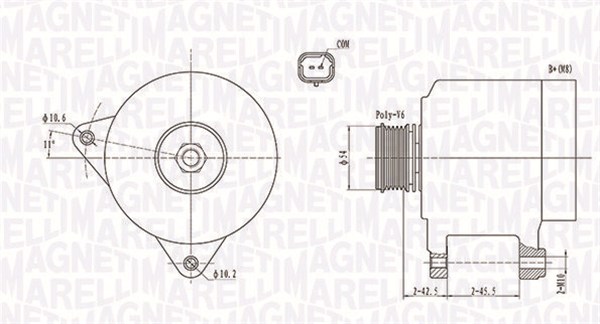 063731914010, Dynamo, Generátor, MAGNETI MARELLI, 5702000000000, 5702F9, 5705CA, 5705EK, 96464524, 9646452480, 9649846780, 124525063, 124525362, 225536150, 2291441502, 28-5812, 301914RI, 9090482, 930307, CA1914IR, CAL10369, LRA03200, LRA3200, 986048360, CAL10369AS