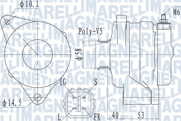 063731950010, Dynamo, Generátor, MAGNETI MARELLI, 2706027060, 27060-27060, 2706027080, 27060-27080, 102211276, 209346, 235190902, 28-4809, 301951RI, 9090498, CA1951IR, CGB84809, EF34824, LEA1099, 102211-276, 209346A, LRA02316, 1022112760, LRA2316, 102211-2760, 102211293, 1022112930, 102211-2930, DAN940