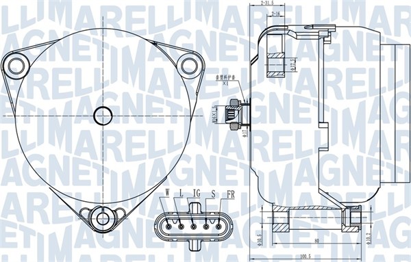 063731997010, Dynamo, Generátor, MAGNETI MARELLI, 124655025Y, 51261017278, 51261017283, 51261017287, 51261019278, 51261019283, 51261019296, 11209608, 112560, 12049820, 124655025, 124655028, 301997RI, 48-5795, 556507120, 5711041104, 860812, 8EL738212-291, 930242, AEG1309, AVI147S3103HD, CA1997IR, CAL10607, LRA03183, MG804, 1986A00974, 301997RIB, 556507120010, 5711041204, AAN5397