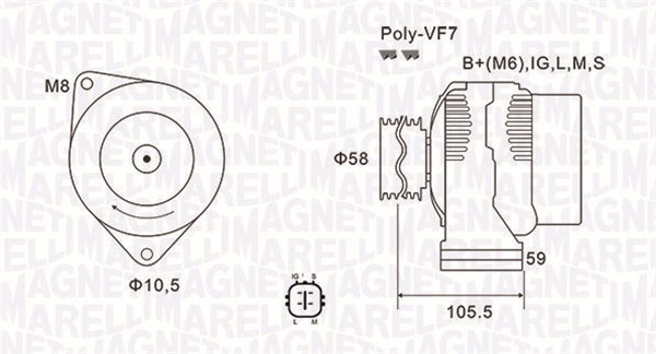 063732069010, Dynamo, Generátor, MAGNETI MARELLI, 27060-30070, 27060-30110, 27060-30111, 2706030131, 27060-30140, 27060-30180, 27060-30181, 27060-30220, 104210-1872, 12060888, 2040328.0, 2351871302, 28-5813, 553219RI, 930246, AEK3201, CA2069IR, CAL40293, LEA0933, 104210-3420, 553219RID, CAL40293AS, LRA03201, 104210-3421, 553219RIM, CAL40328, 104210-3422, CAL40328AS, 104210-3423, 104210-4502
