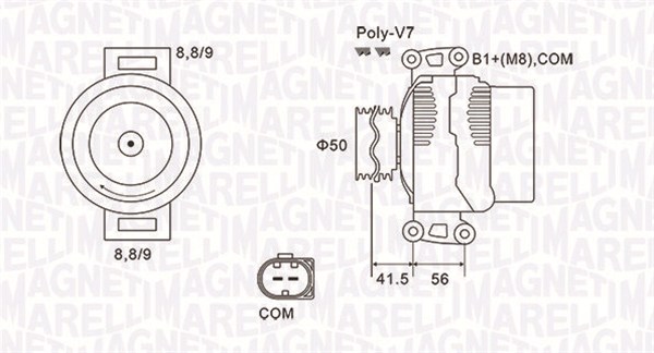 063732108010, Dynamo, Generátor, MAGNETI MARELLI, 04801250AA, 04801250AB, 6421540202, K04801250AD, 04801250AC, 6421540402, 04801250AD, 0480125AD, 9062700, 4801250AC, A0009062700, 50807A, A00090627000080, A6421540202, A6421540402, 2015331.0, 2542969, 28-5531, 5251281802, 553070RI, 9090313, AEK2917, CA2108IR, CAL15331, LEA0824, LRA02917, 2015331.1, 2542969A, 553070RIV, CAL15331GS