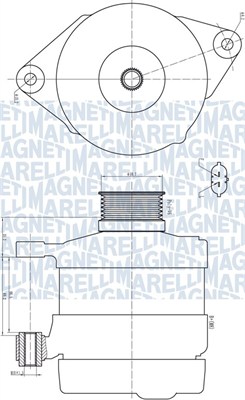 Dynamo - 063732192010 MAGNETI MARELLI - 1202328, 13579675, 13500187