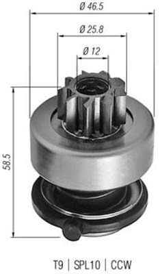 940113020255, Lite tannhjul, starter, Pastorek, startér, MAGNETI MARELLI, 1006209521, 1006209535, 136723