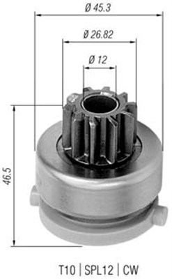 940113020439, Lite tannhjul, starter, Pastorek, startér, MAGNETI MARELLI, F3RZ11350A, F5RU11350RA