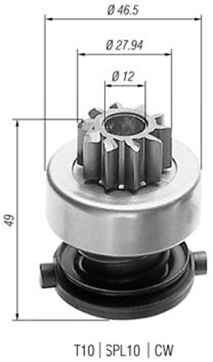 940113020447, Lite tannhjul, starter, Pastorek, startér, MAGNETI MARELLI, F000AL1209, F000AL1688