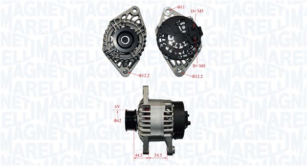063321836010, Dynamo, Generátor, MAGNETI MARELLI, 46231670, 46412678, 46428731, 46430527, 46774420, 71721134, 71721138, 71721164, 0986040671, 118842, 20110330, 2030149.0, 210034, 218141652, 28-2697, 301160RI, 437670, 8EL737207-001, 9040671, 933394, CA1160IR, CAL30149, LRB00328, 986040671, CAL30149AS, LRB328