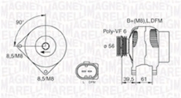 063731394010, Dynamo, Generátor, MAGNETI MARELLI, 021903025K, 028903029GX, 1100712, LR1120701, 028903026H, 038903024GX, 1110413, 028903028E, 1253624, 028903029G, 1580268, 3M2110300BA, 028903030A, 98VW10300EA, 038903018QX, YM2110300AA, 038903023S, 038903024F, 038903024G, 28903030, 7M5903028, 0124515119, 124515009, 20110475, 2015250.0, 210247, 2111871202, 2542237, 28-2990, 301394RI