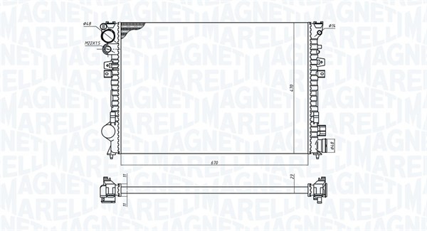 350213102700, Radiator, motorkjøling, Chladič, chlazení motoru, MAGNETI MARELLI, 1301LV, 1473910080, 1301LW, 1474401080, 1301LX, 1475060080, 1301NE, 1475844080, 1301P2, 1475845080, 1301P3, 1476529080, 1301PN, 1482543080, 1301PP, 1489463080, 1301PQ, 9567509680, 1301PX, 1301RF, 1301RG, 1301RH, 1301RQ, 1301RW, 1301RX, 1301RY, 1301SF, 1301W2, 1301W4, 1301W5
