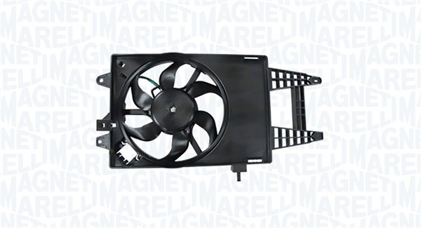Kjølevifte, motor - 069422705010 MAGNETI MARELLI - 46745045, 51721477, 51738357