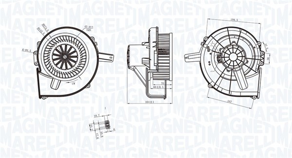 069412211010, Kupévifte, Vnitřní ventilátor, MAGNETI MARELLI, 6Q2819015C, 6Q2819015G, 6Q2819015H, 6Q2819015J, 6Q2820015, 6Q2820015C, 6Q2820015E, 6Q2820015G, 6Q2820015H, 6R2819015, 34240, 49008046, 87435, 8EW009157-121, ST8046