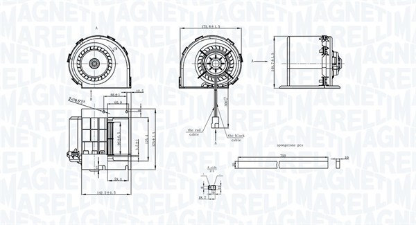 Kupévifte - 069412325010 MAGNETI MARELLI - A0028303108, 30008642, 8EW009158-511