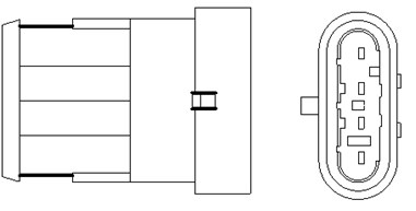 466016355174, Lambdasonde, Lambda sonda, MAGNETI MARELLI, 0055224324, 55224324, 552243240, 0258010167, 10.8238, 368424, 570252A, 6PA358066-971, 77220, 81648, 884512020, 893494, 90259A2, DOX-0150, V24-76-0031, 81648E