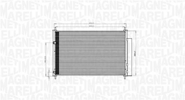 350203767000, Kondensator, klimaanlegg, Kondenzátor, klimatizace, MAGNETI MARELLI, 88450-02280, 88450-02300, 88450-02310, 88450-02360, 88450-12280, 8845012290, 88460-02390, 0815.3048, 1.31.3686.PDH, 35839, 43442, 53005405, 812654, 8FC351343-421, 940037, AC801000S, DCN50006, TOA5405D, DCN50041