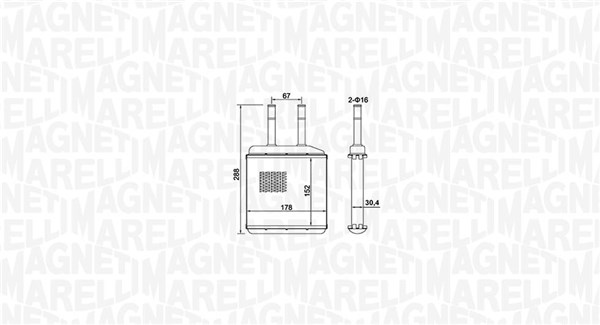 350218420000, Varmeveksler, kupeoppvarming, Výměník tepla, vnitřní vytápění, MAGNETI MARELLI, 96314858, 96591590, 0631.3001, 1.18.15035, 54260, 76506, 81006024, 811522, 8FH351313-181, 93826, AH373000S, DWA6024, 93826/A