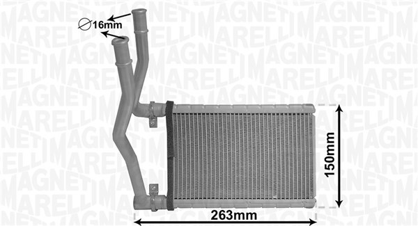 350218490000, Varmeveksler, kupeoppvarming, Výměník tepla, vnitřní vytápění, MAGNETI MARELLI, 71743143, 71768657, 1.18.15067, 52006146, 54385, 73991, 811535, 94030, AH342000S, SZA6146