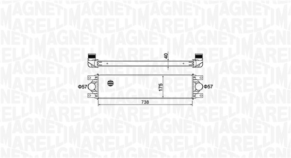 351319204790, Intercooler, Chladič turba, MAGNETI MARELLI, 2147000QAA, 4415074, 7701057121, 93179776, 0709.3019, 30877, 43004359, 723.034, 817637, 8ML376700-631, 96767, RTA4359
