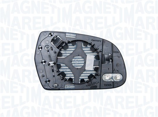 Speilglass, ytterspeil - 182209015600 MAGNETI MARELLI - 8F0857535K, 8K0857535G, MG00921