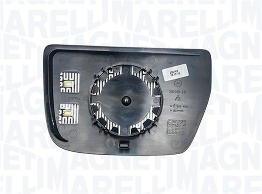 Speilglass, ytterspeil - 182209016500 MAGNETI MARELLI - 5801975537, MG01008