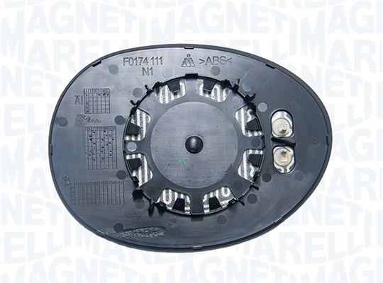 Speilglass, ytterspeil - 182200921500 MAGNETI MARELLI - 51167366043