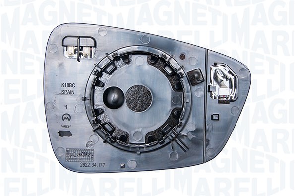 Speilglass, ytterspeil - 182201551400 MAGNETI MARELLI - 2461485, LV4B17K707BB, L-1490