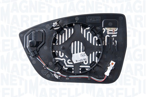 Speilglass, ytterspeil - 182201553700 MAGNETI MARELLI - 575857521C, 6481094, L-1259