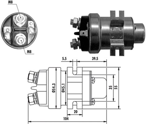 Innslag, starter - 940113050018 MAGNETI MARELLI