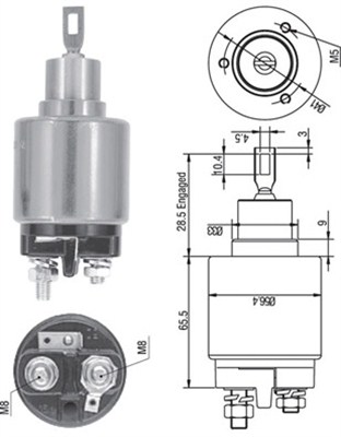 940113050128, Innslag, starter, Elektromagnetický spínač, startér, MAGNETI MARELLI, 9936660, 0001110005, 0331303006, 131143, 0331303026, 0331303049, 0331303058, 0331303153, 0331303156, 0331303506, 0331303653, 2339303284, 2339303296, 9330081065