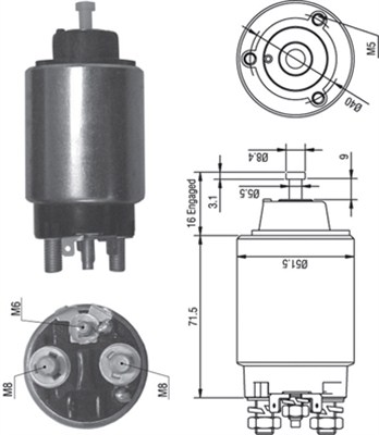 Innslag, starter - 940113050319 MAGNETI MARELLI - 231929