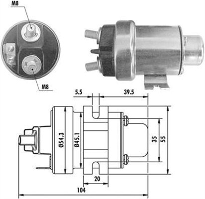 Innslag, starter - 940113050357 MAGNETI MARELLI - 231809
