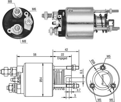 Innslag, starter - 940113050436 MAGNETI MARELLI - 9947960