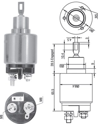 Innslag, starter - 940113050537 MAGNETI MARELLI - 9330081056
