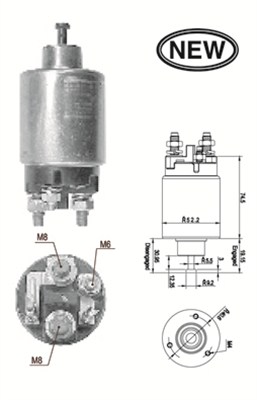 Innslag, starter - 940113050548 MAGNETI MARELLI - 93326115