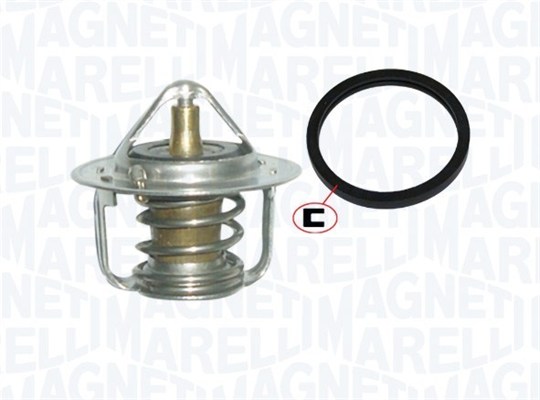 Termostat, kjølemiddel - 352317101770 MAGNETI MARELLI - 255002A000, 25500-2A000, 255002A050