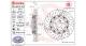 Bremseskive - 360406128603 MAGNETI MARELLI - 2304211212, A2304211212, 09.9313.33